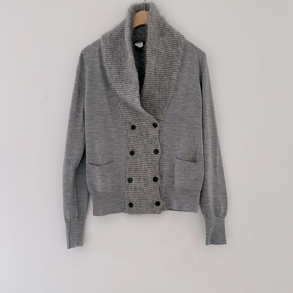 J.Crew Merino & Mohair Shawl Collar Cardigan